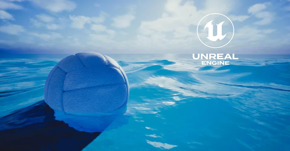 Простая физика объектов на воде в UE5 без Blueprints