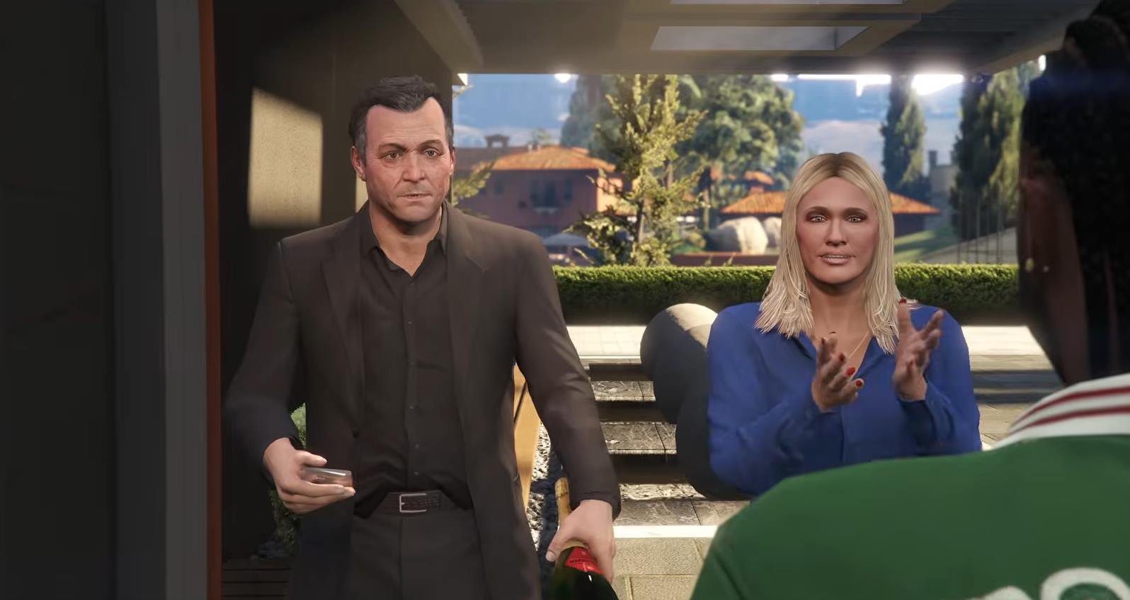 GTA Online постаревший Майкл вернулся